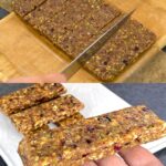 Homemade Nut and Cranberry Energy Bars