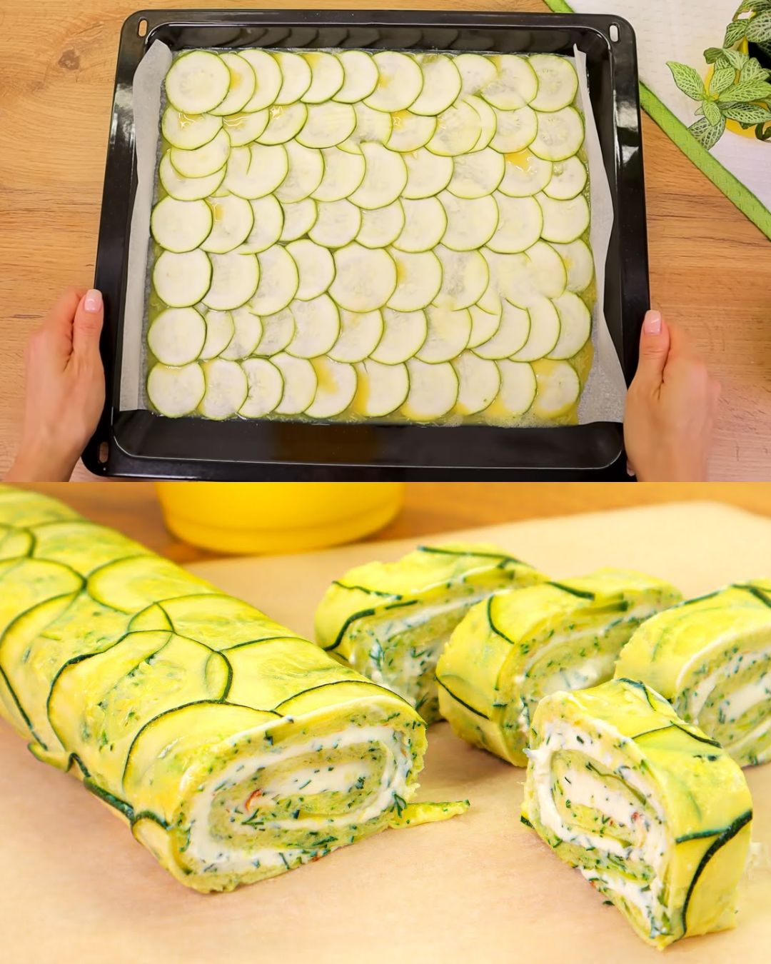 Zucchini and Ricotta Roll-Ups