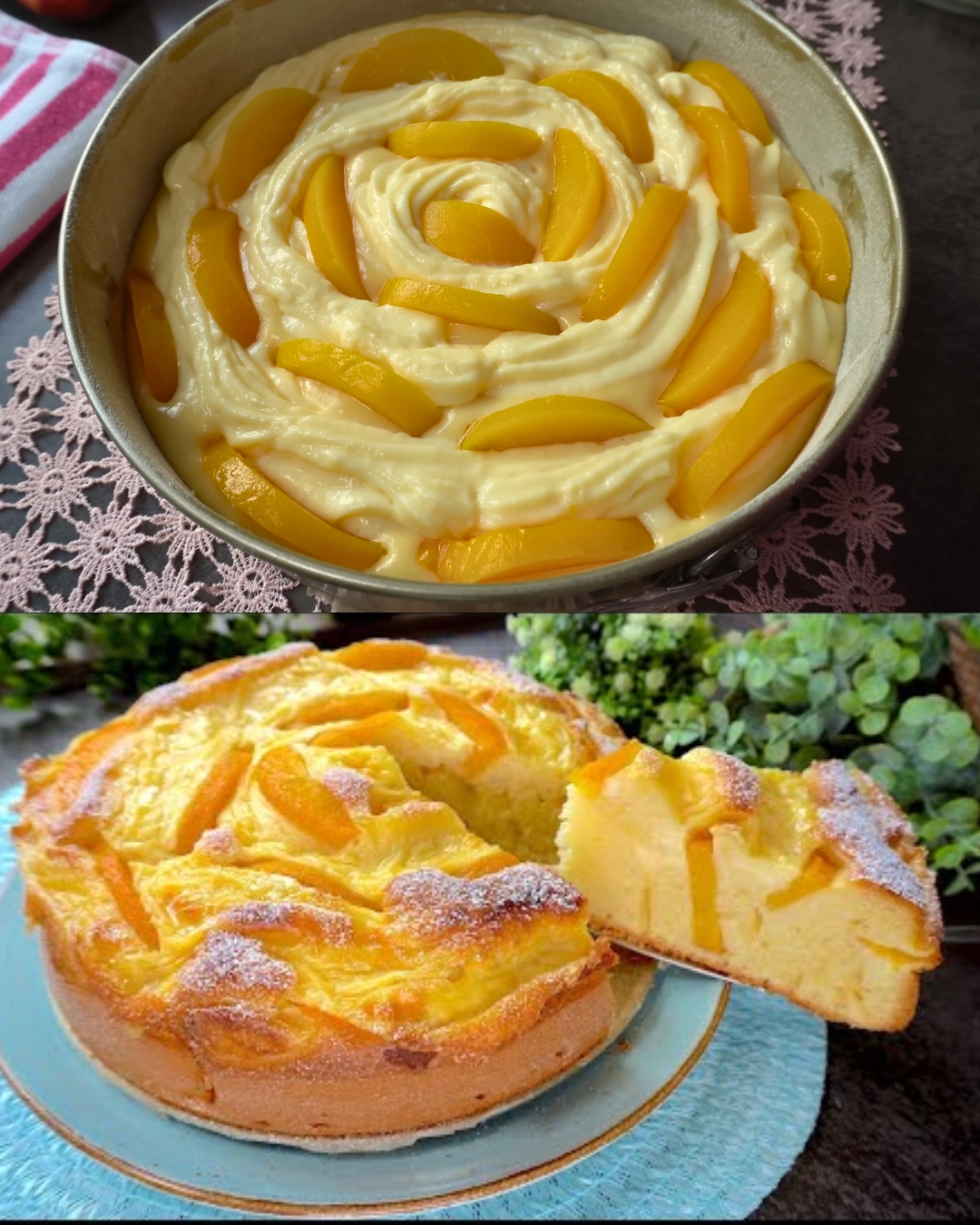 Fruit-Topped Pudding Cake