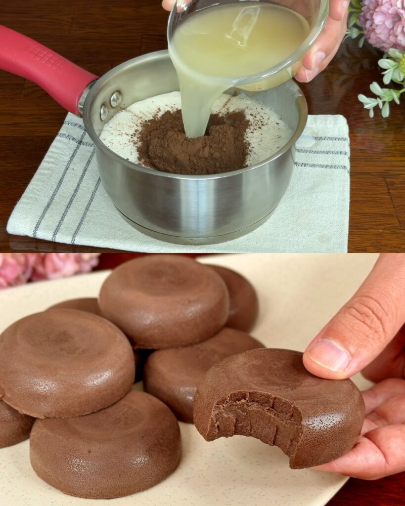 Chocolate Coconut Agar-Agar Jelly