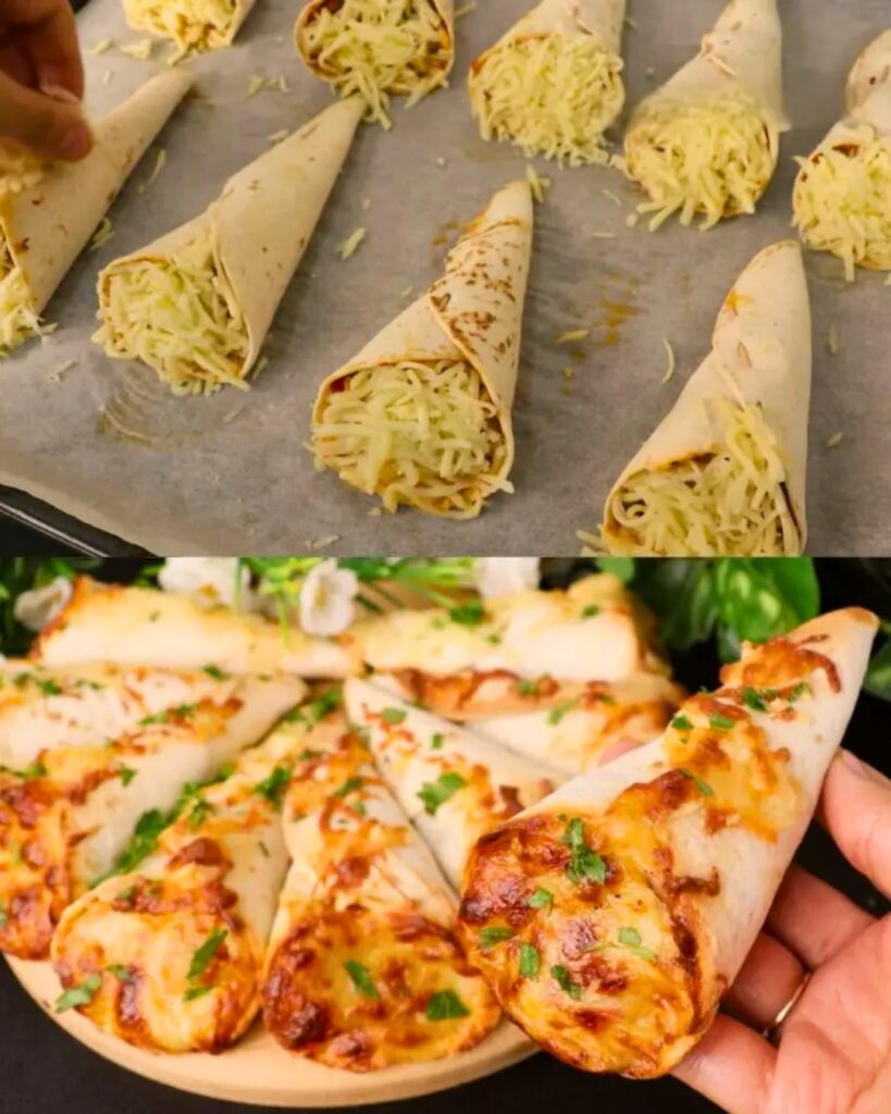 Cheesy Tuna and Vegetable Mini Tortillas