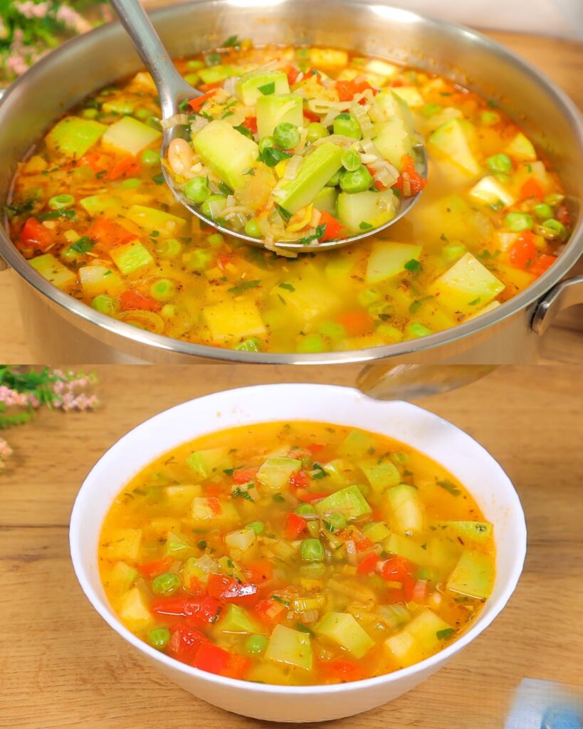Hearty Vegetable and White Bean Soup