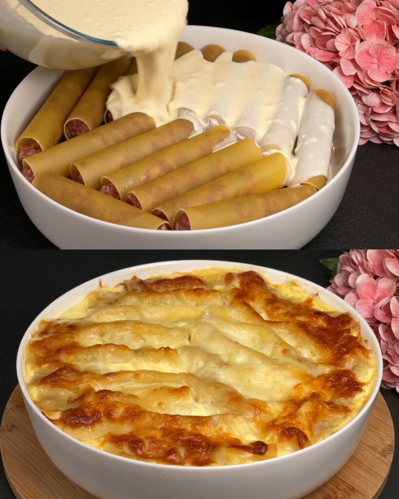 Baked Beef Cannelloni