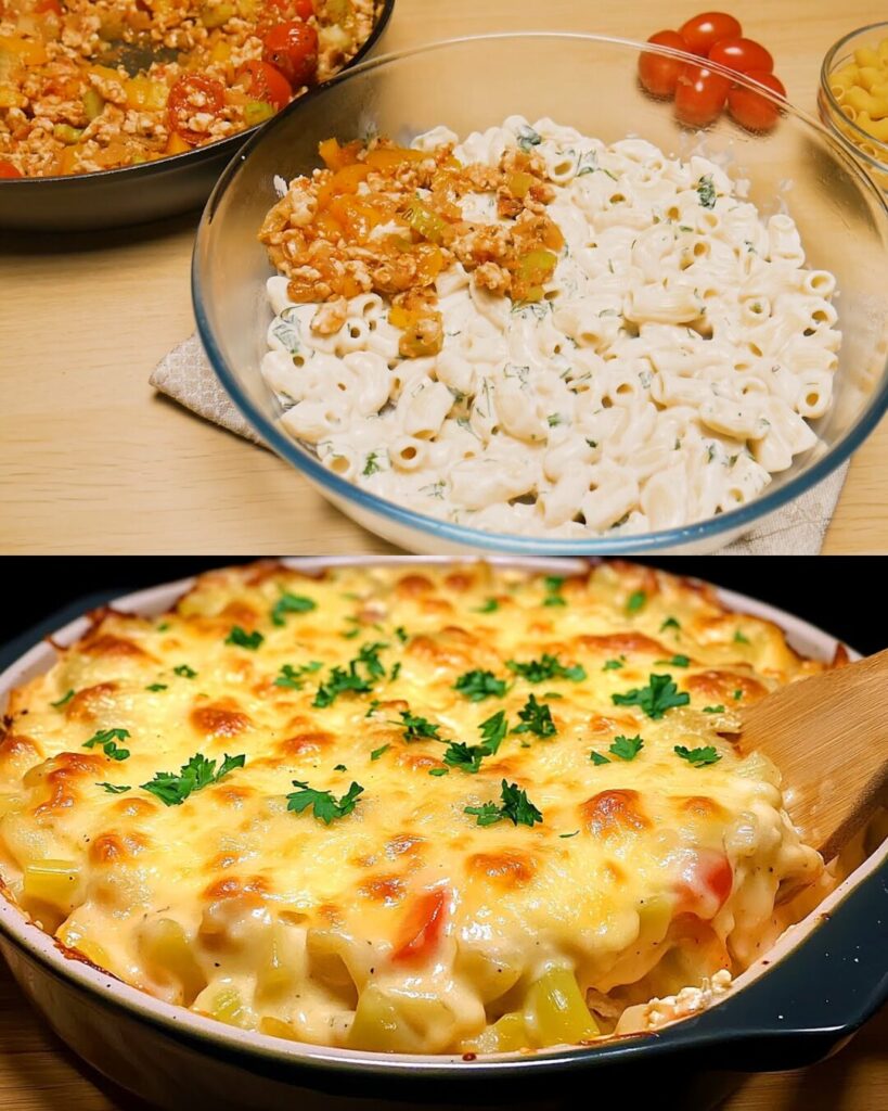 Creamy Chicken and Noodle Casserole