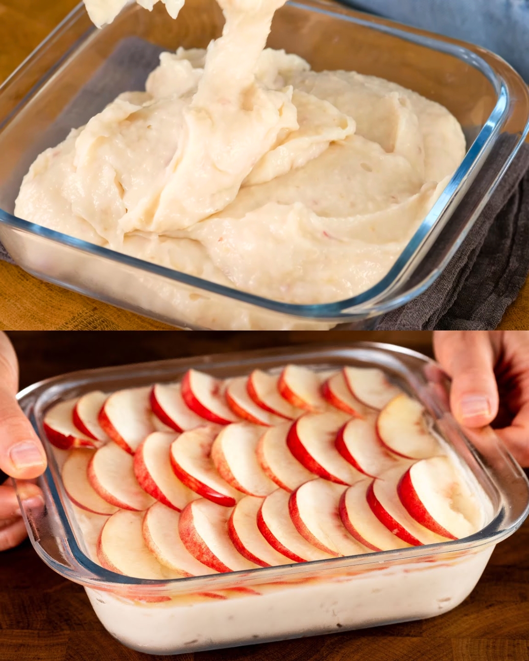 Creamy Nectarine Fruit Dessert
