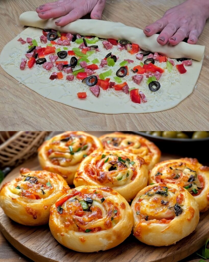 Mini Pizza Soft Rolls