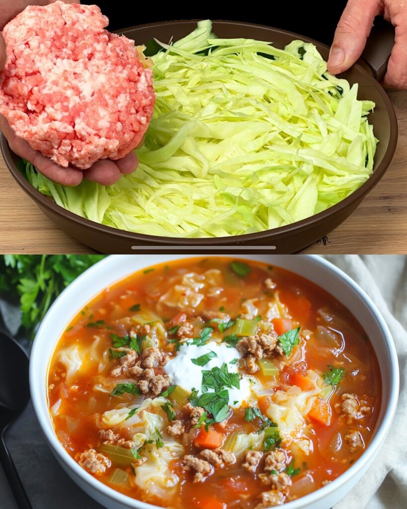 Hearty Cabbage Roll Soup