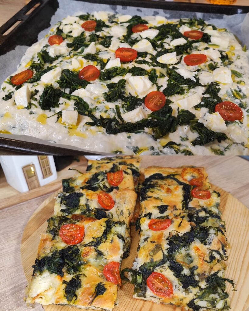Greek-Style Spinach and Feta Bread