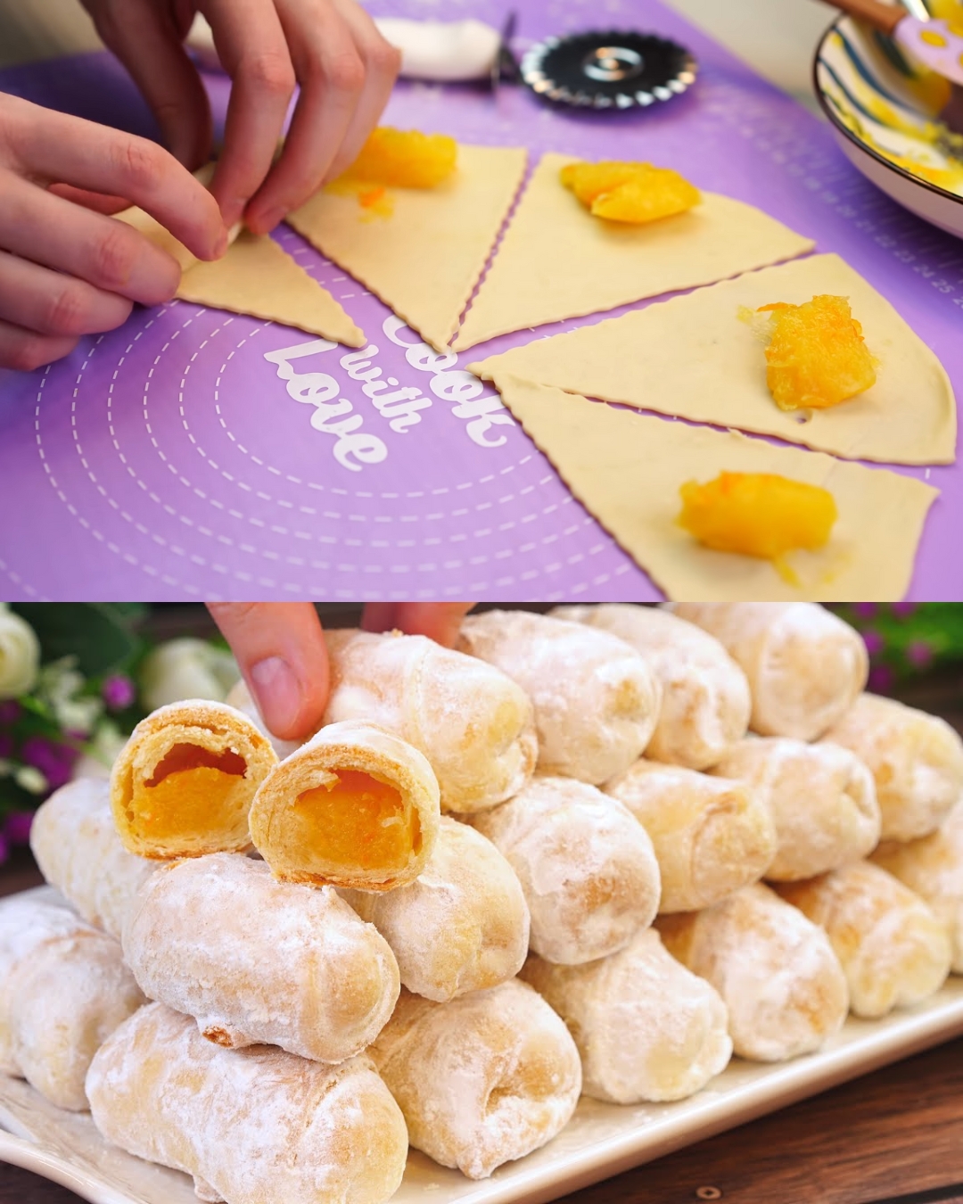 Orange-Filled Cookies Recipe