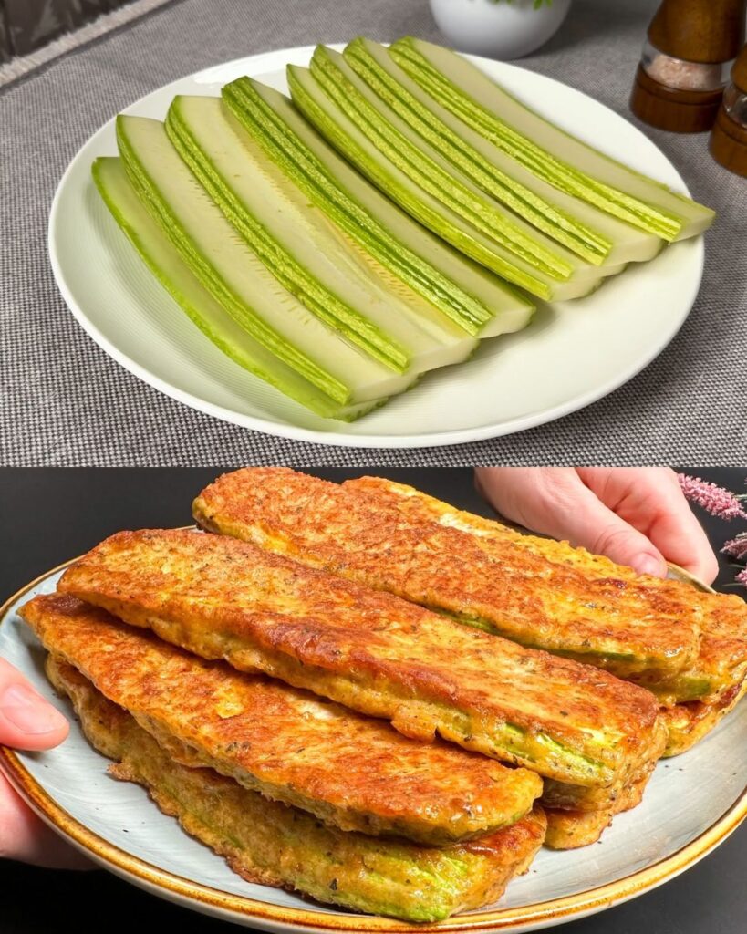 Crispy Parmesan Zucchini Sticks with Homemade Dill Sauce