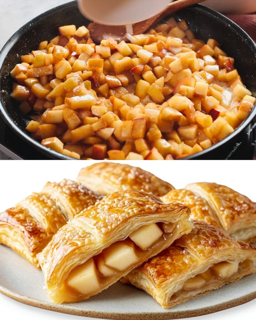 Apple Turnovers with Homemade Puff Pastry: A Flaky Delight