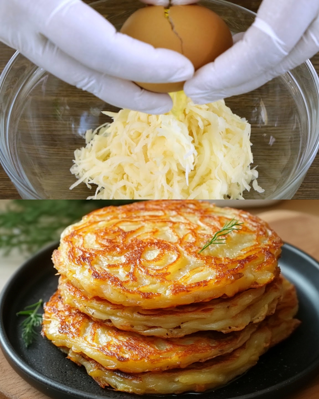 Crispy Potato Pancakes: A Golden Delight