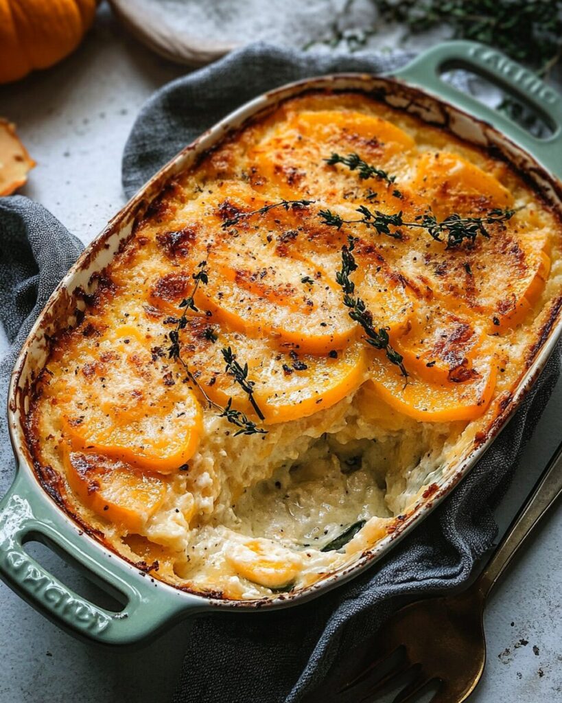 Butternut Squash Gratin