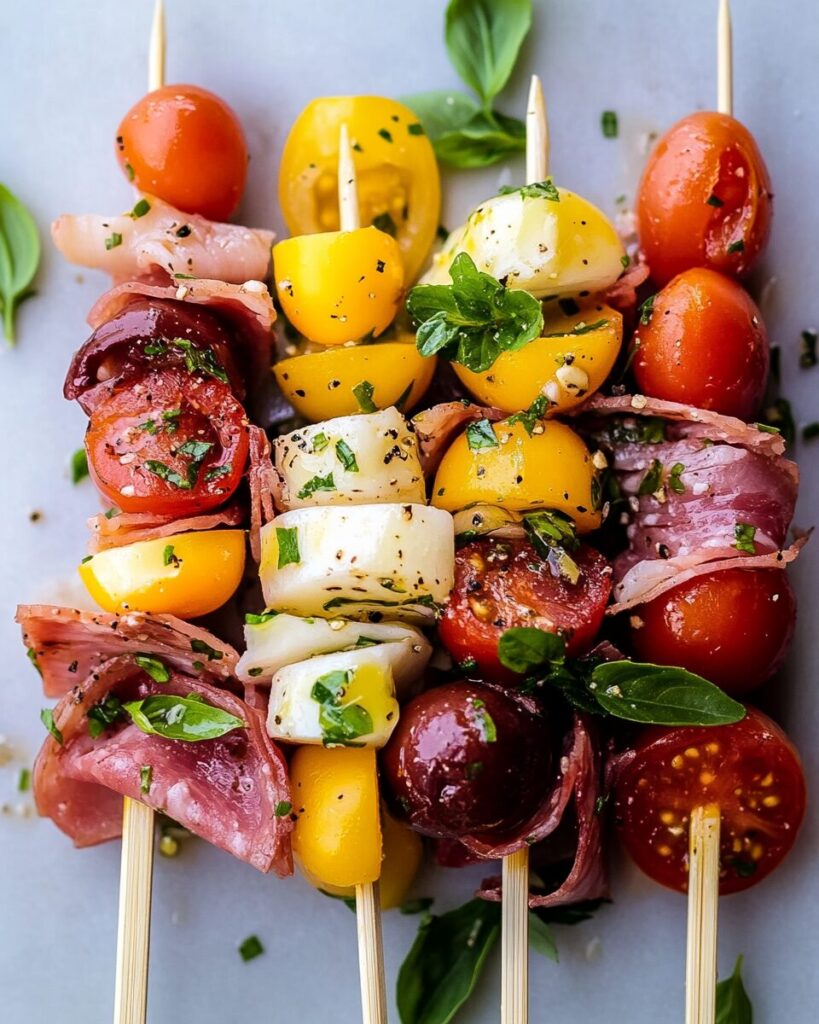 Antipasto Skewers