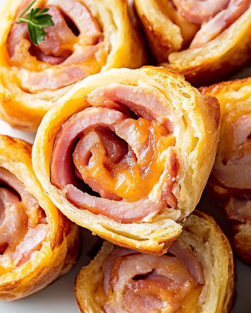 Best Ham and Cheese Pinwheels