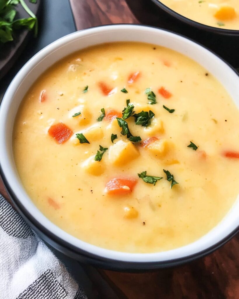 Crockpot Cheesy Potato Soup