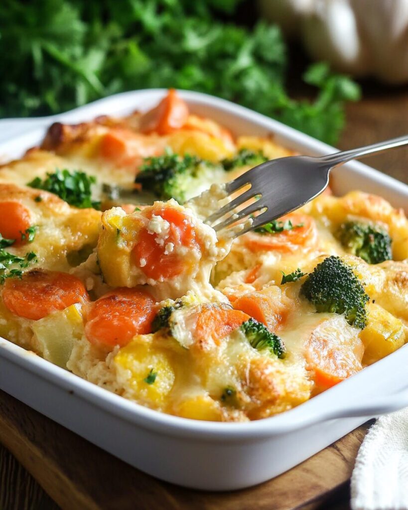 Cheesy Vegetable Casserole