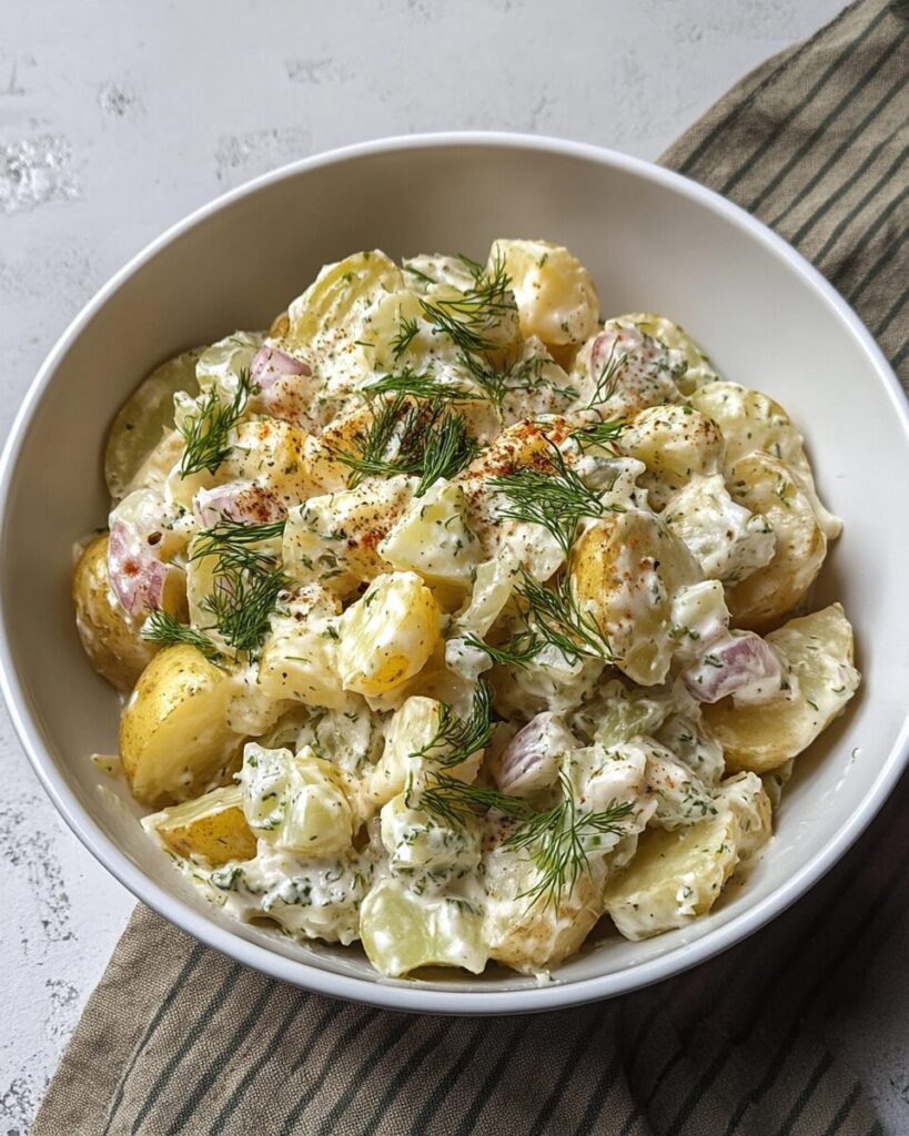 Dill Pickle Potato Salad