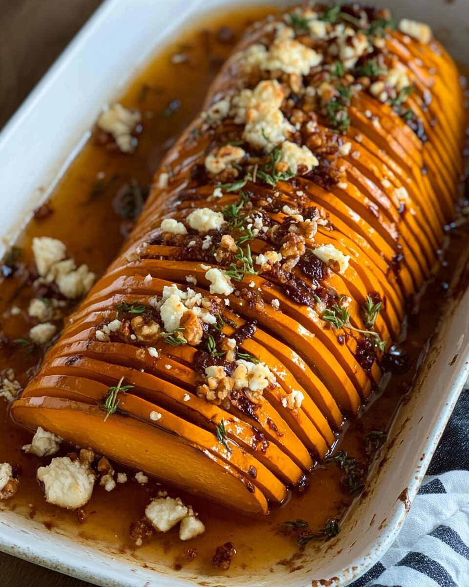 Hasselback Butternut Squash