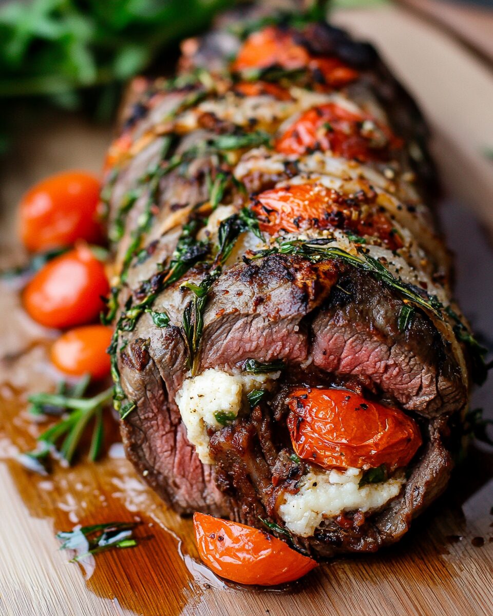 Italian Stuffed Flank Steak