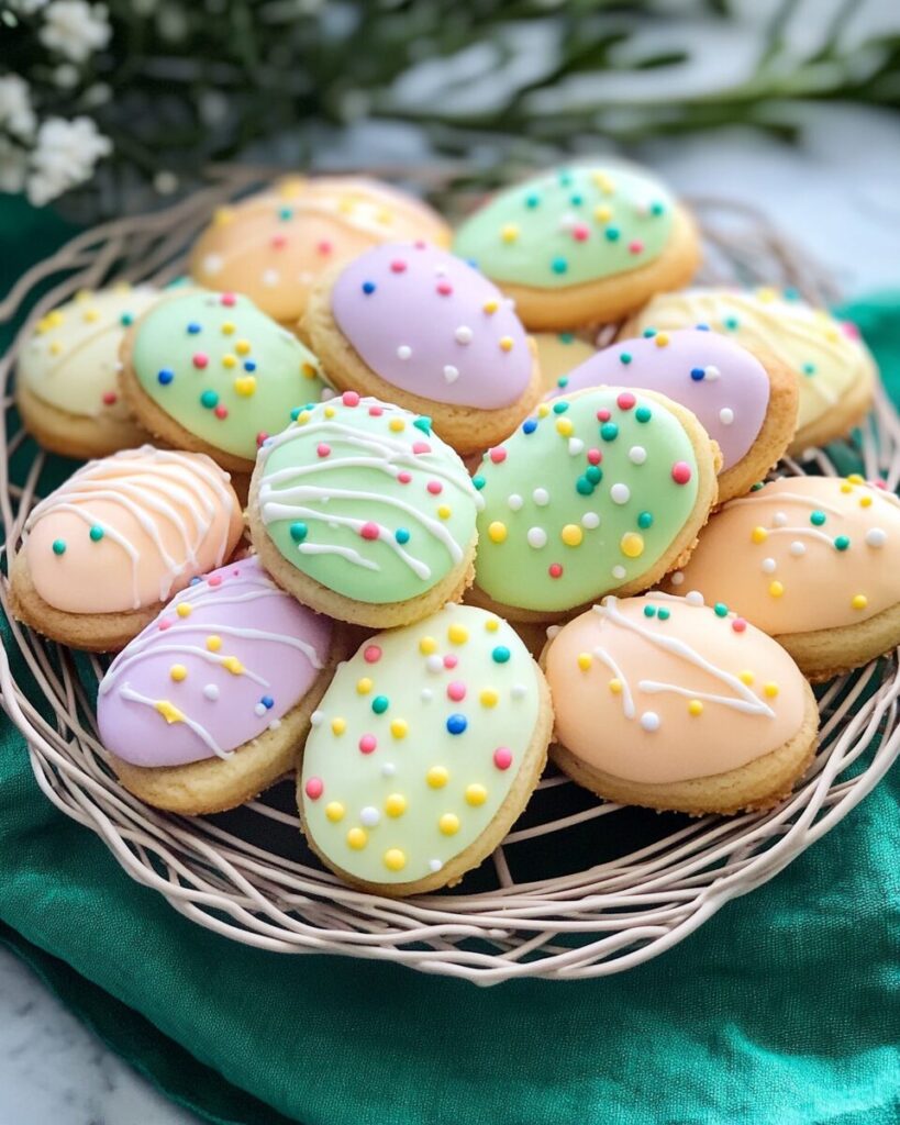 Italian Easter Cookies finished dish