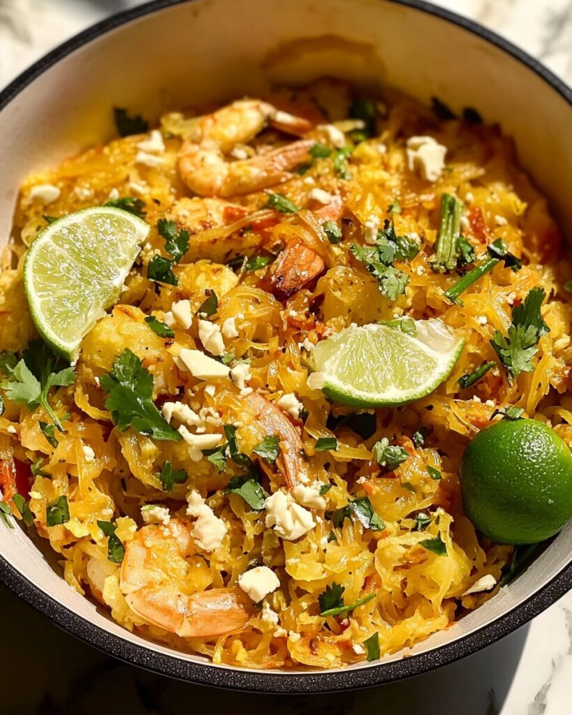 Spaghetti Squash Pad Thai