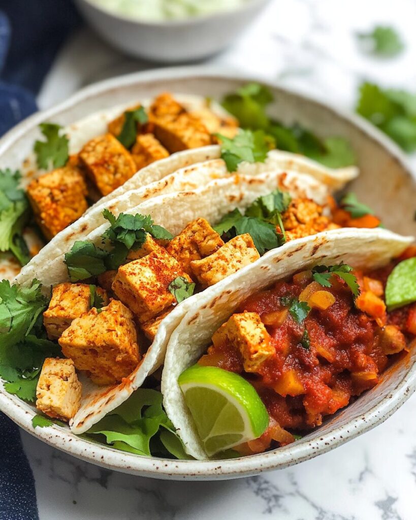 Spicy Tofu Sofritas finished dish