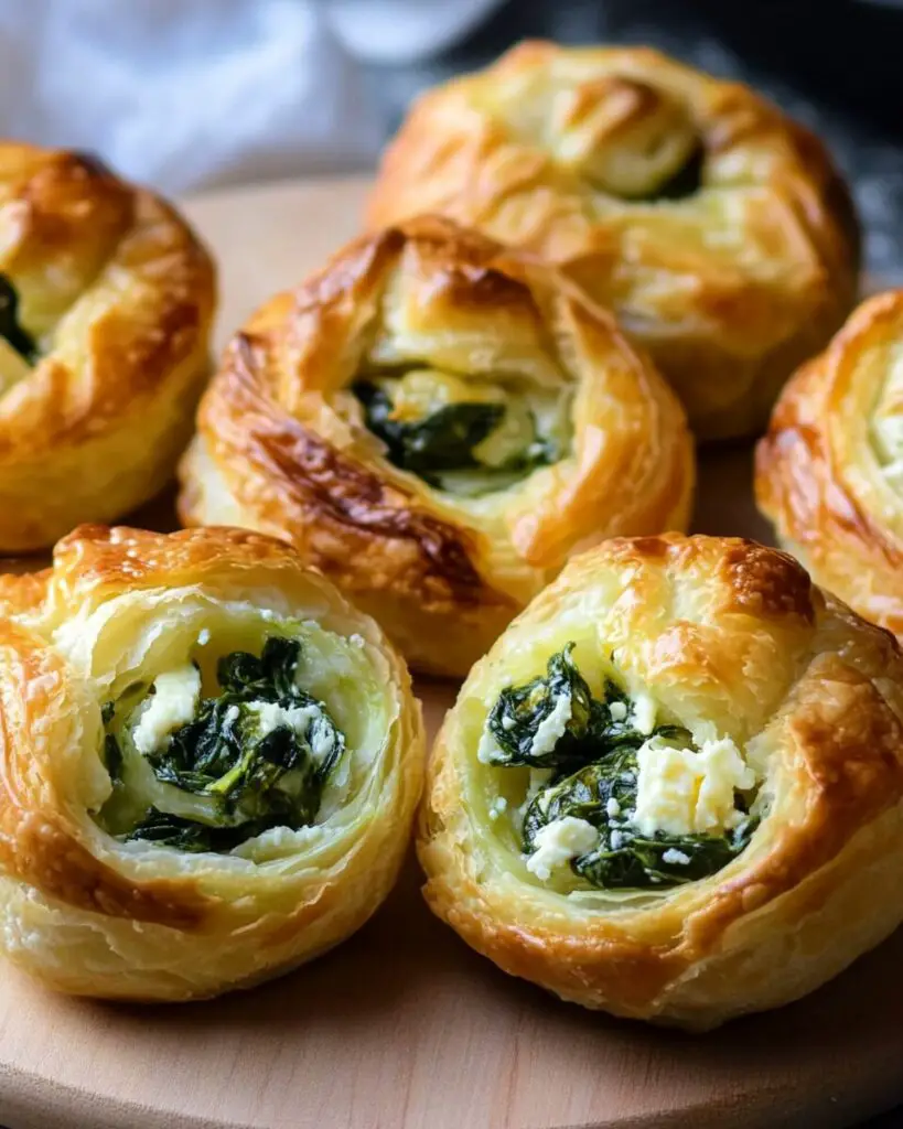Spinach Cheese Puffs