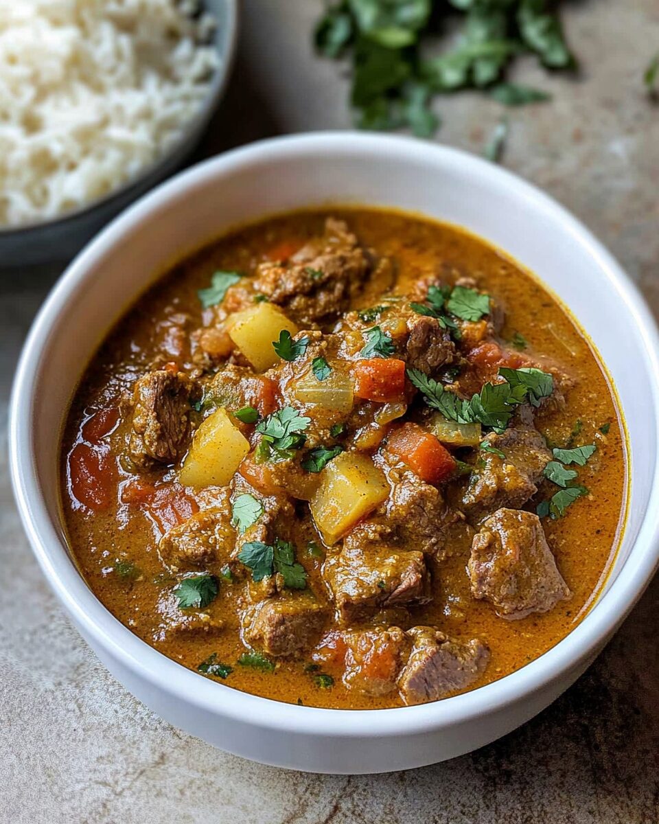 Slow Cooker Beef Curry