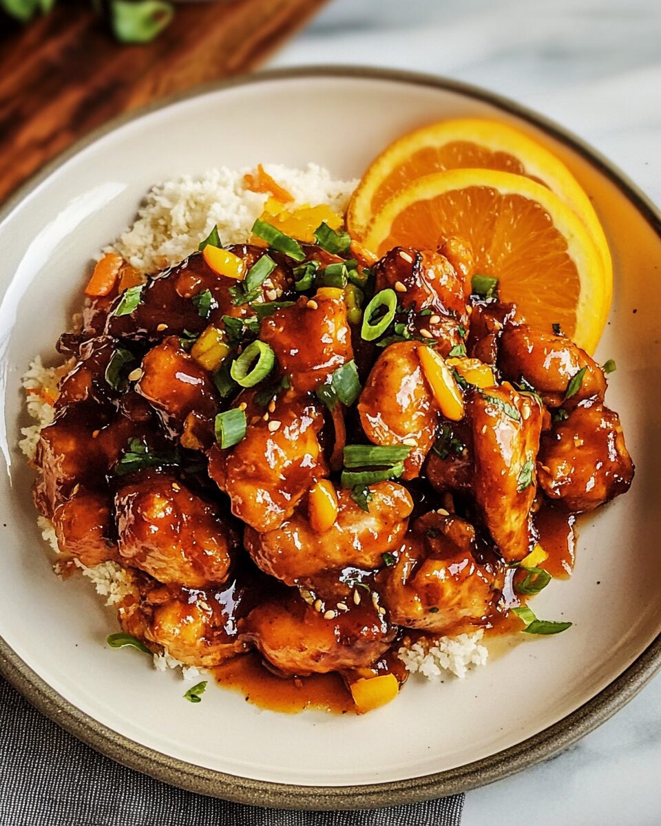 Spicy Orange Chicken