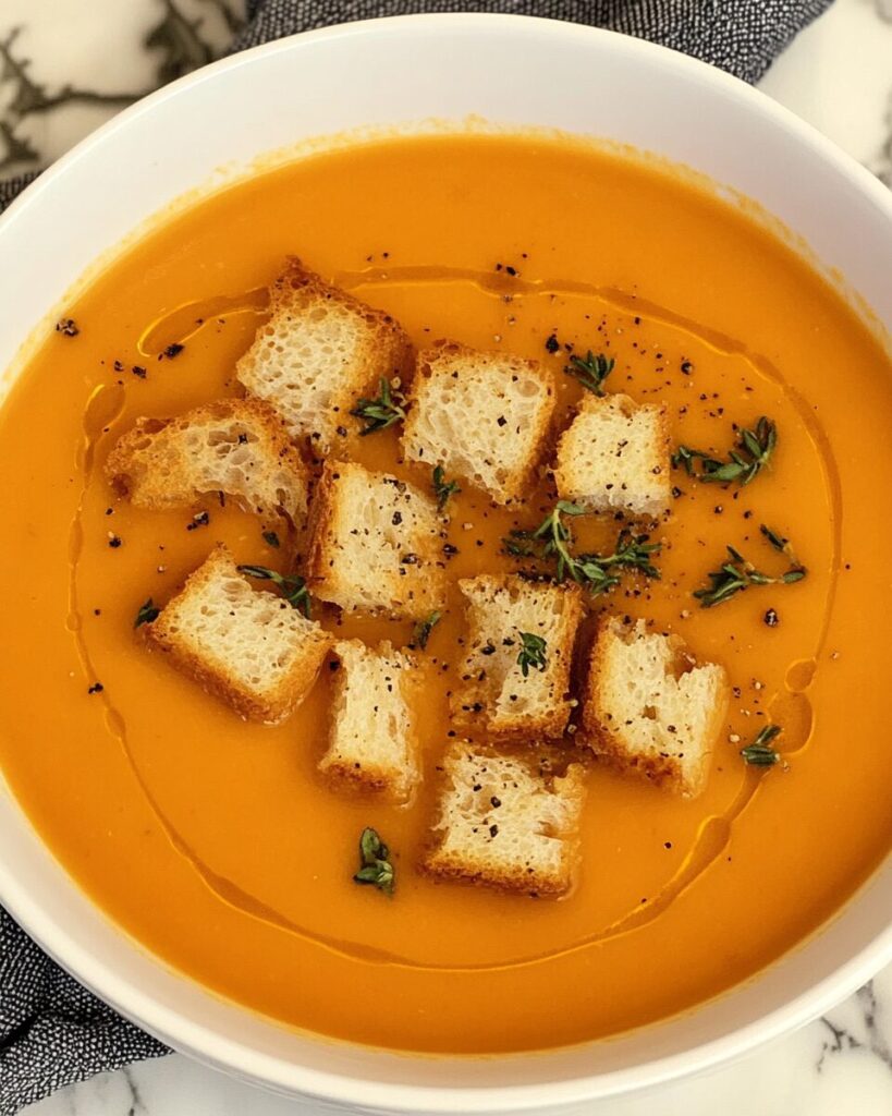 Classic Homemade Tomato Soup