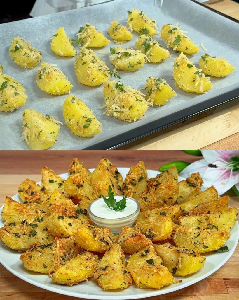 Crispy Potato Wedges Recipe