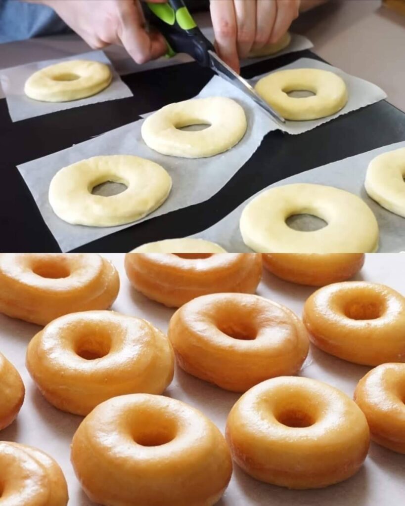 Delicious Homemade Donuts with Sweet Glaze
