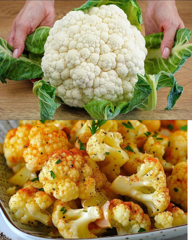 Smoked Paprika Cauliflower with Garlic and Parsley