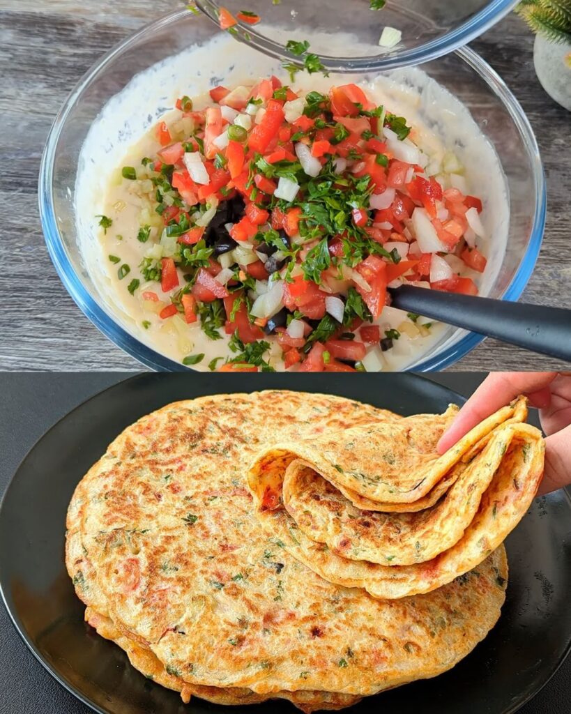 Vegetable-Stuffed Savory Bread Recipe