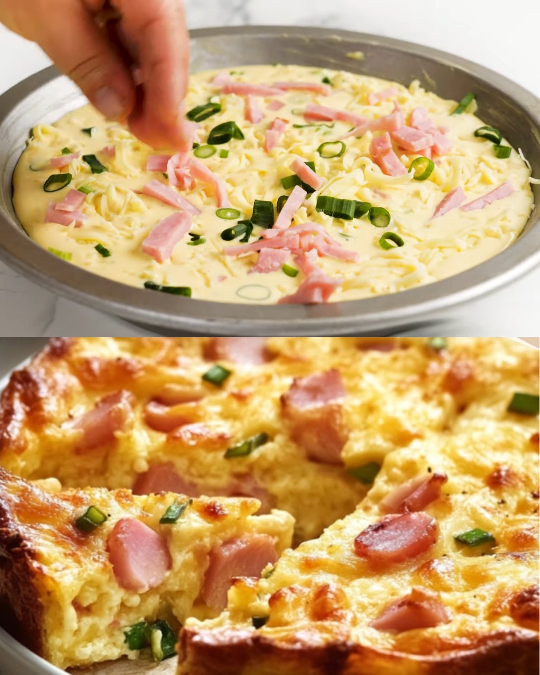 Ham and Cheese Quiche