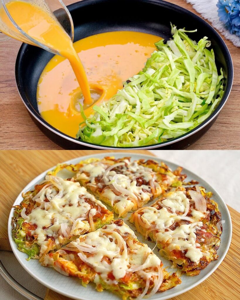 Cabbage and Scrambled Eggs with Tomato Sauce Recipe