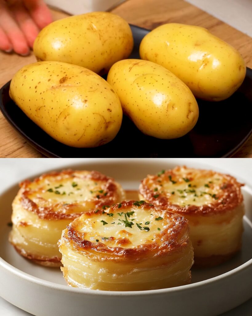 Mini Potato Dauphinoise Stacks – A Delicious Twist on a Classic French Dish