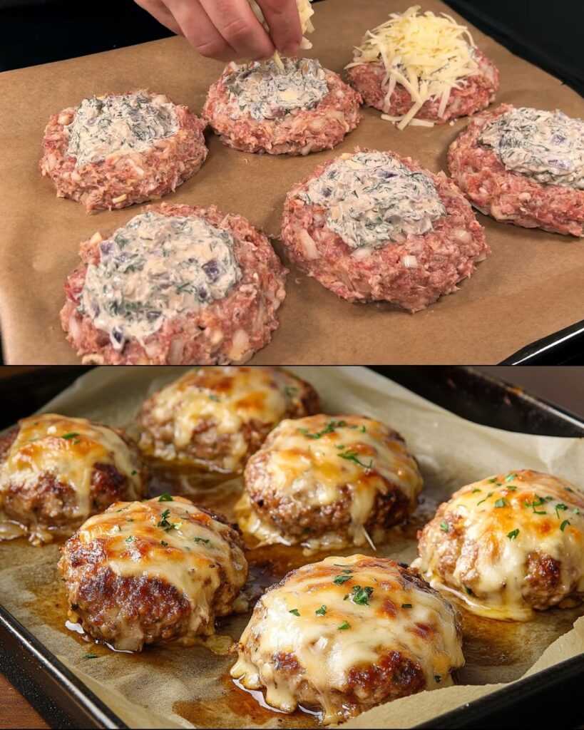 Meatballs in Mushroom Sauce with Fresh Green Salad