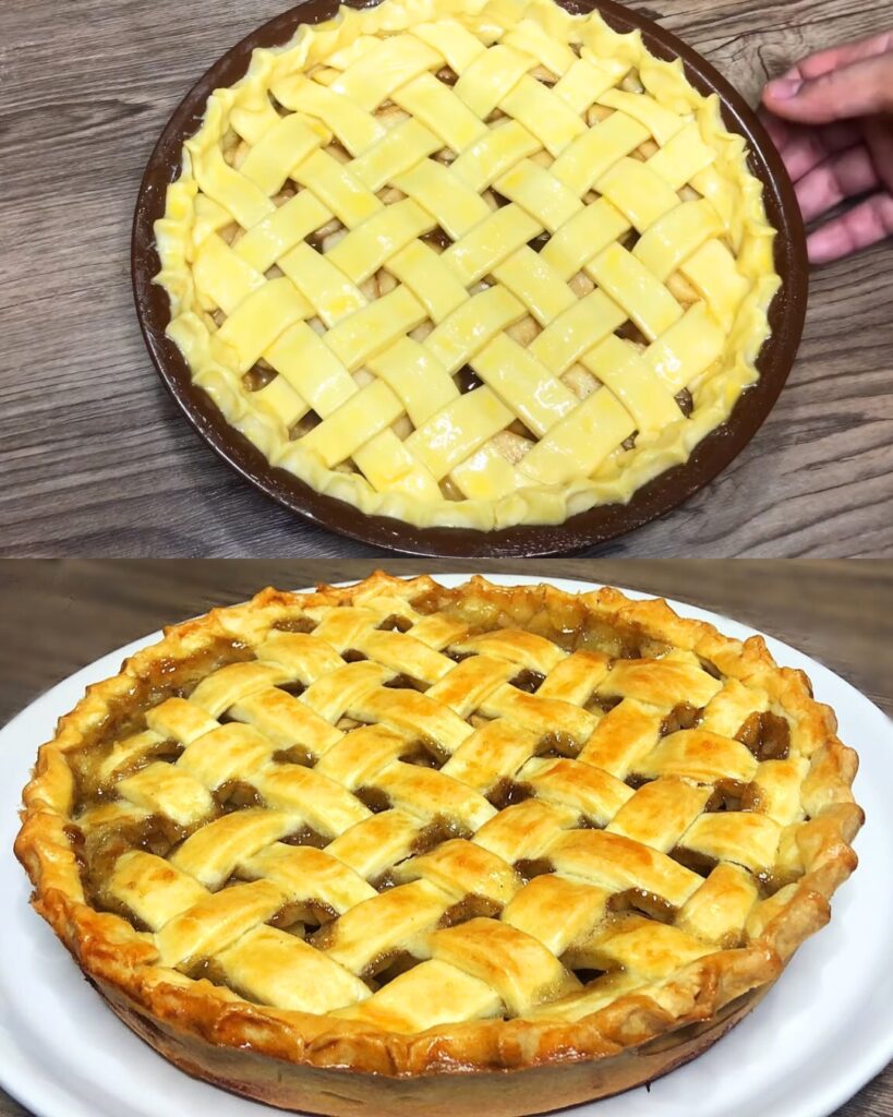 Classic Apple Pie with Lattice Crust
