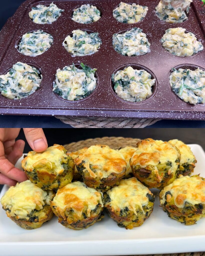 Spinach and Ricotta Cheese Muffins: A Savory Delight