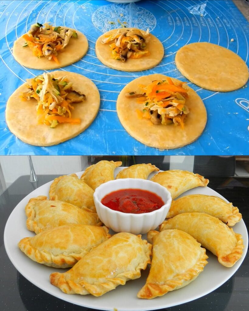 Chicken Vegetable Empanadas Recipe