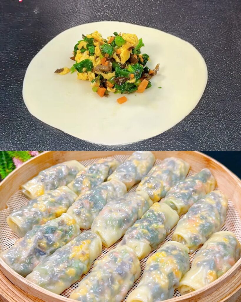 Spinach Egg Roll Recipe