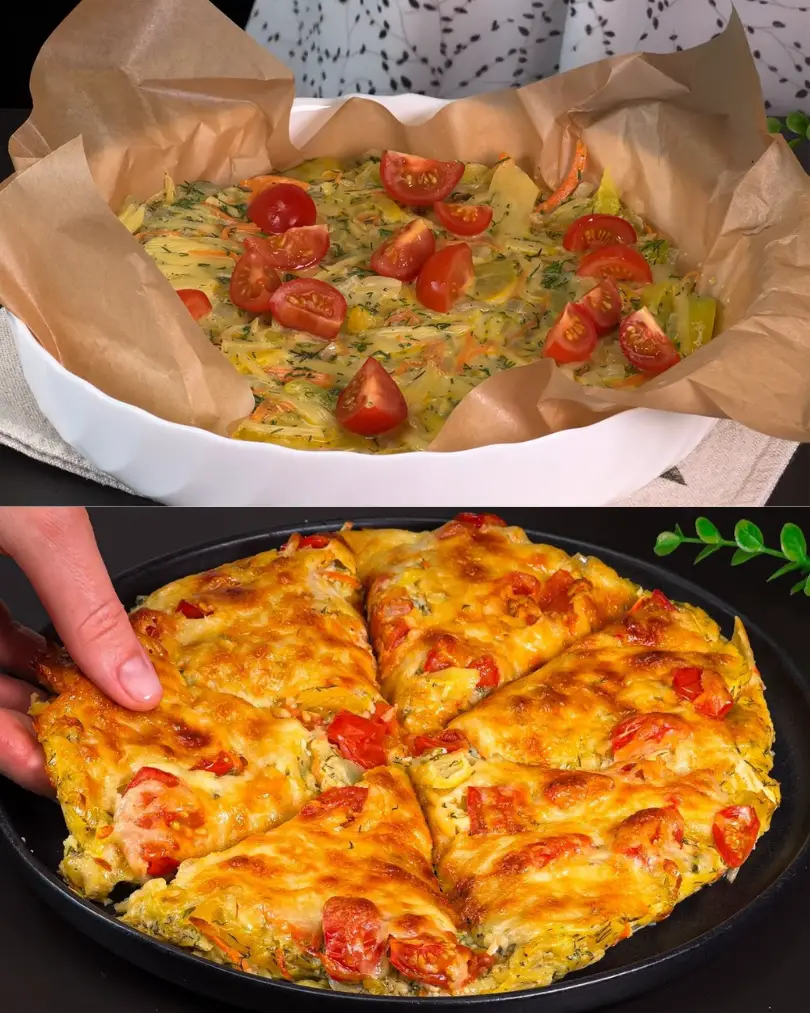 Vegetable and Mozzarella Bake Recipe