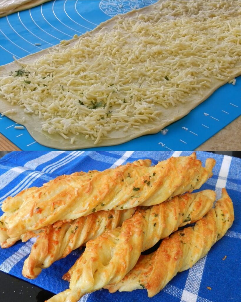Cheese Twisted Bread Recipe