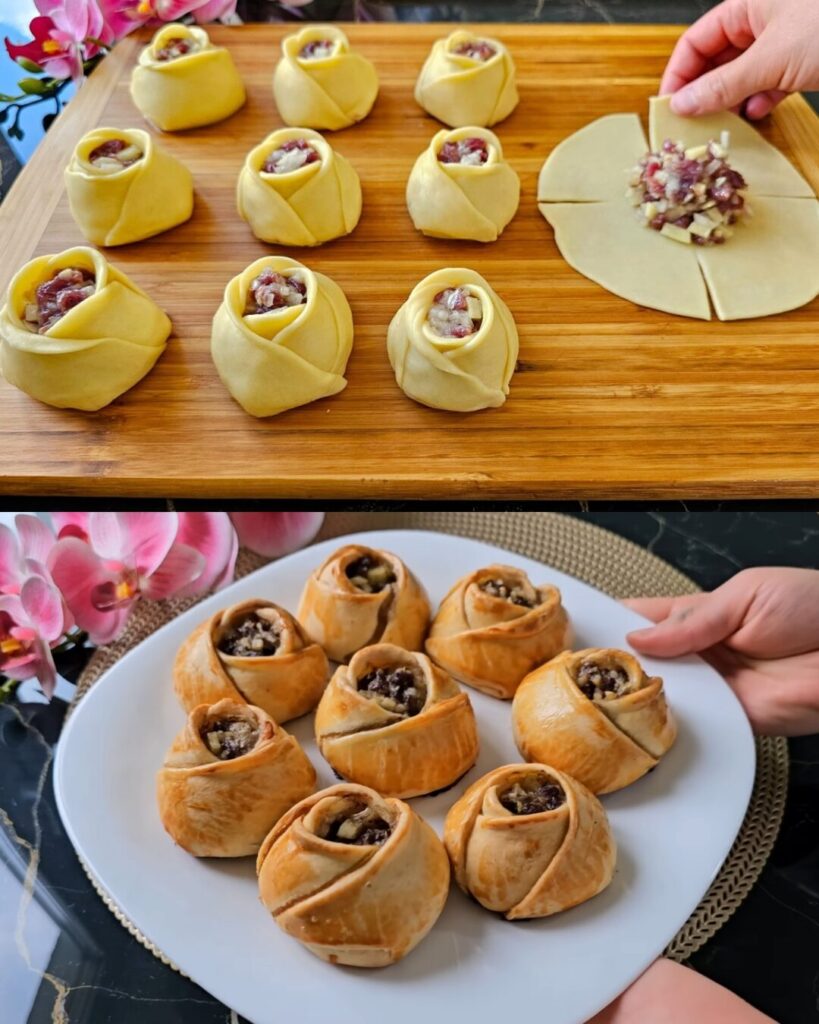 Savory Meat and Potato Pastries (Pirozhki/Pies)