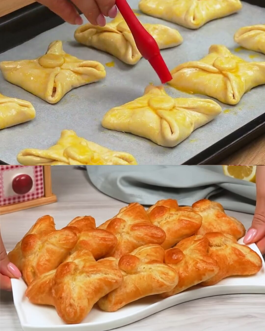 Cottage Cheese Puff Pastry Delights: A Flaky, Creamy Indulgence