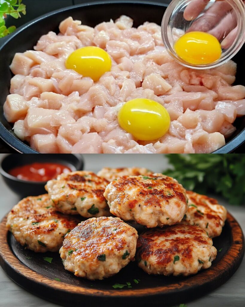 Golden Crispy Chicken Fritters: A Juicy Delight