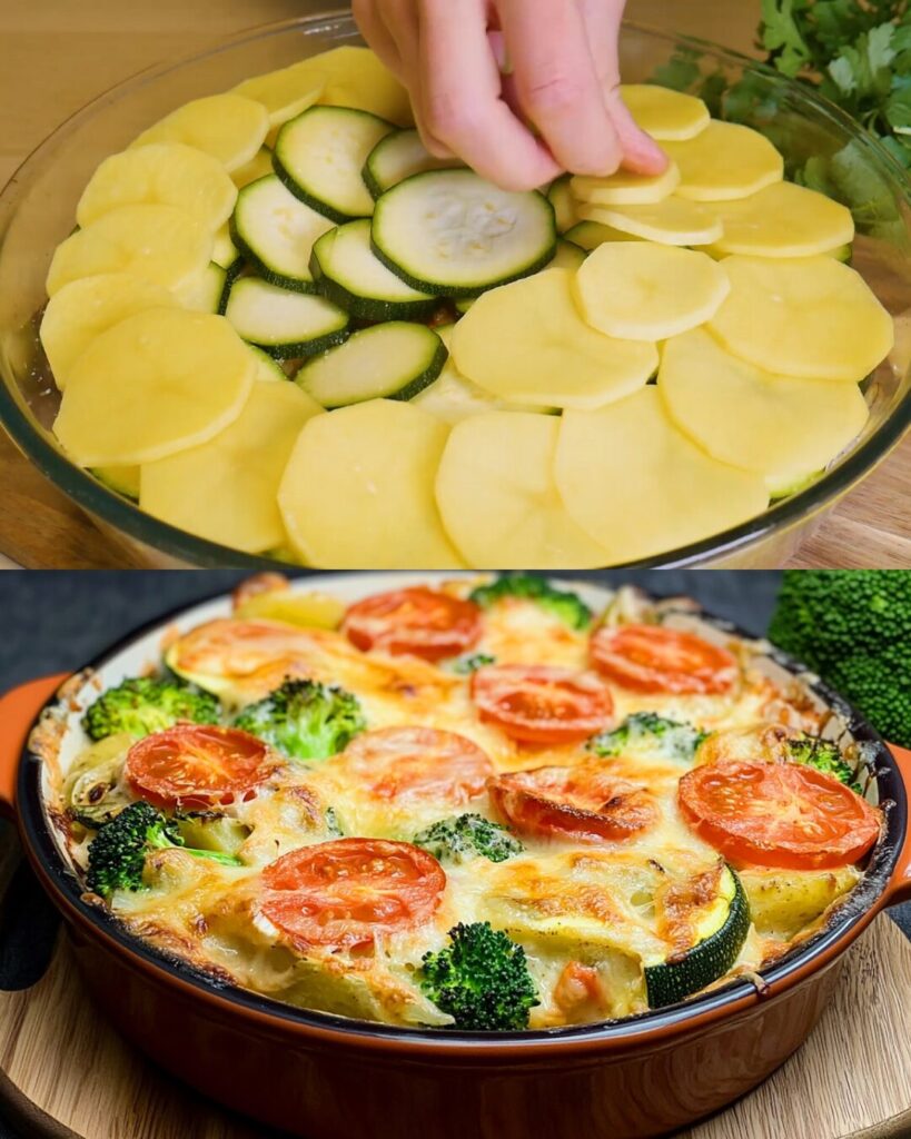 Baked Turkey and Vegetable Medley with Yogurt Sauces