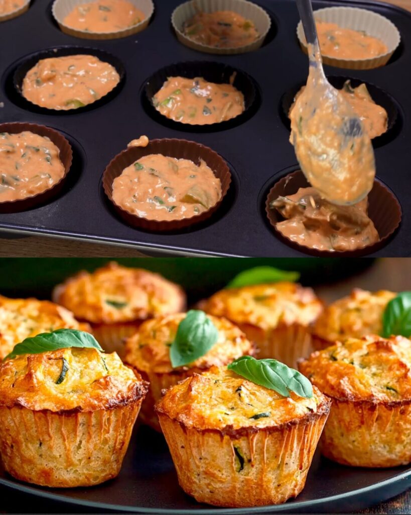 Zucchini and Mozzarella Frittata with Garlic and Basil
